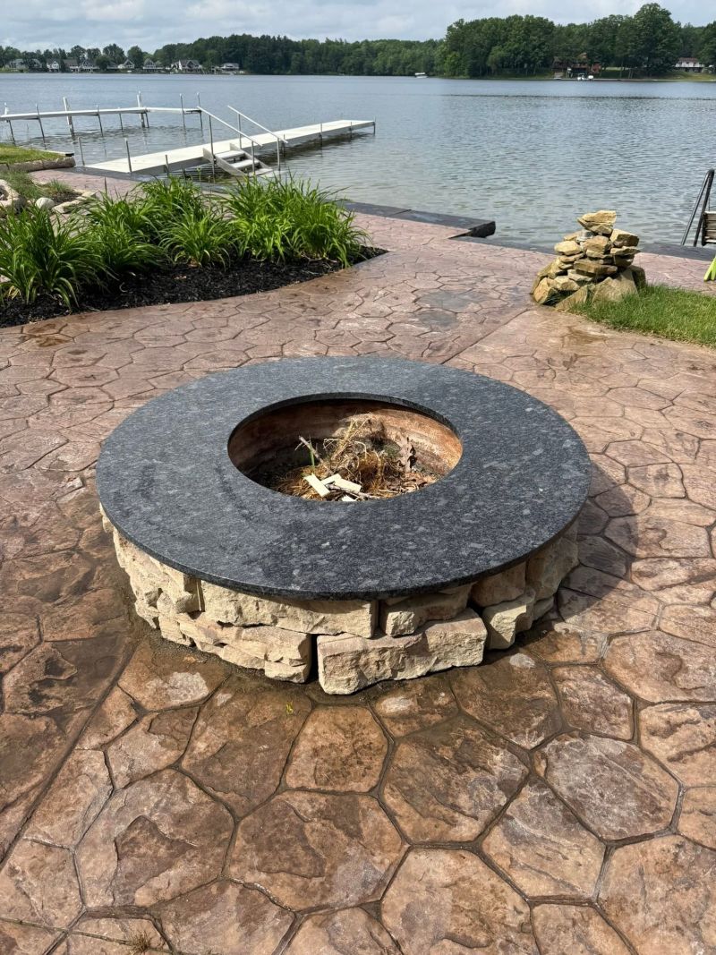 Outdoor stonework