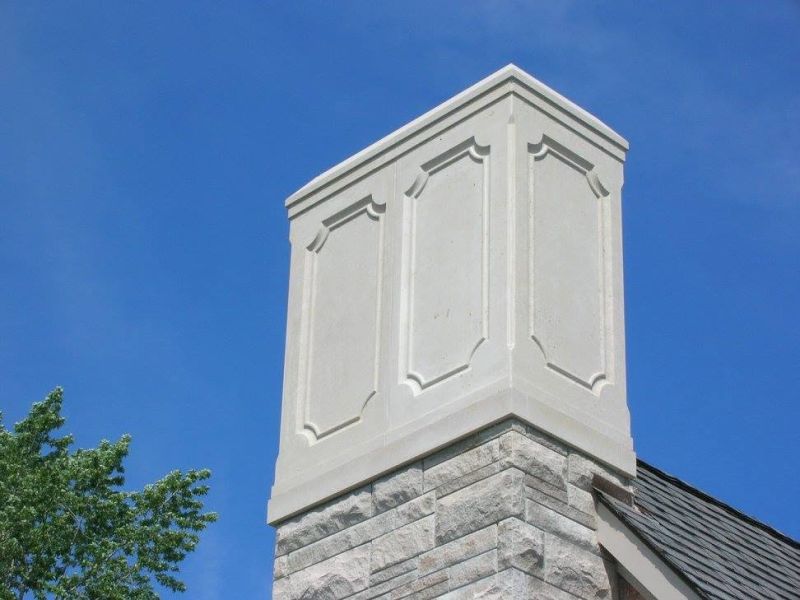 Limestone exterior work