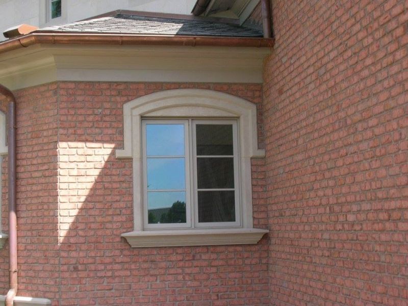 Limestone exterior work