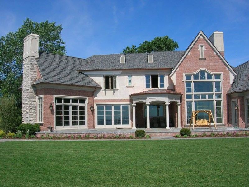 Limestone exterior work