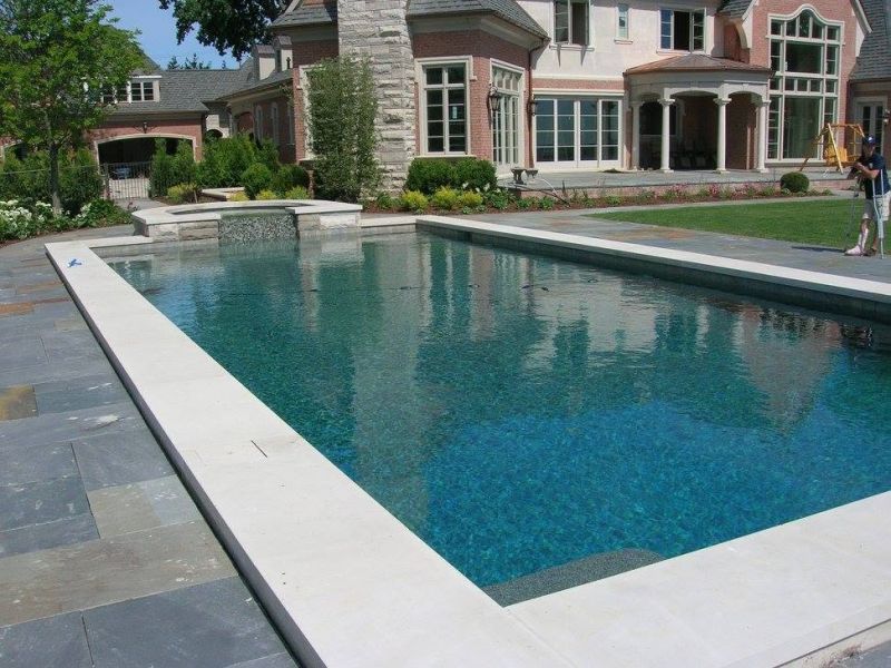 Limestone exterior work