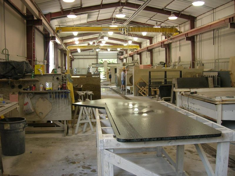 Inside our fabrication shop