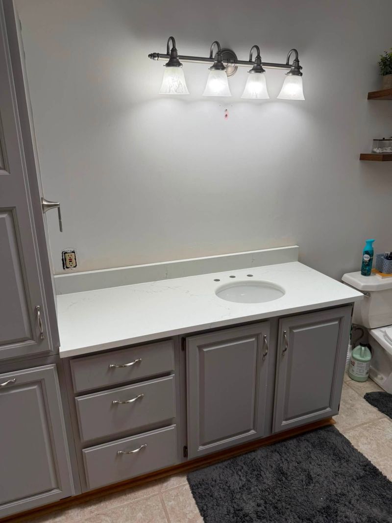 Bathroom vanity top