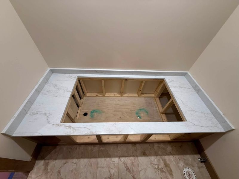 Bathroom vanity top