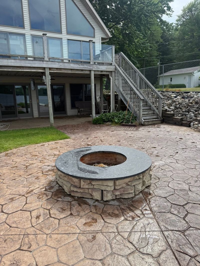 Outdoor stonework