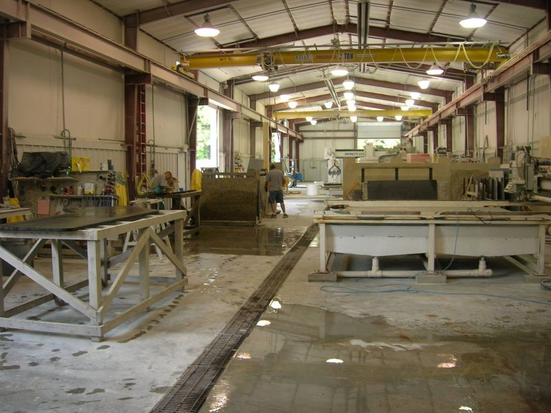 Inside our fabrication shop